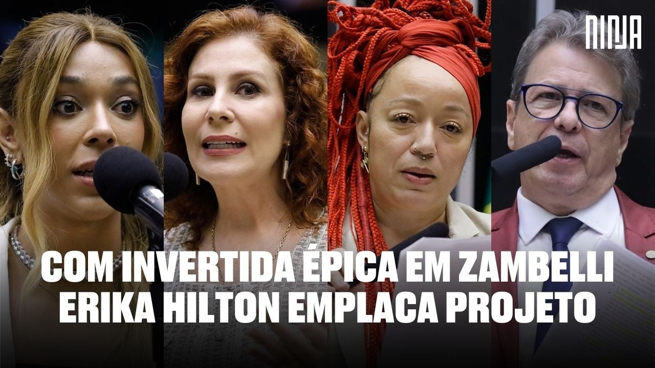🔥Zambelli lacra e leva invertida épica de Erika Hilton🔥Carolina Maria de Jesus é heroína da pátria🔥