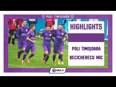 Highlights: Poli Timișoara - Fortuna Becicherecu Mic (et. 4, Liga a 3-a, 2020/2021)