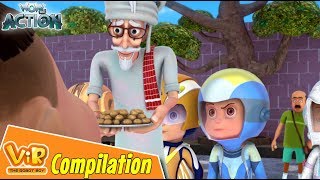 Vir The Robot Boy | Non Stop Action | Cartoon For Kids | Compilation 34 video