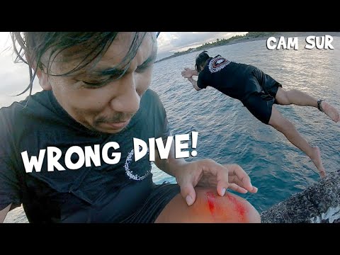 DIVE GONE WRONG IN CAMSUR! (AYAW KO NA ULITIN!) FT. @JuanDayOff