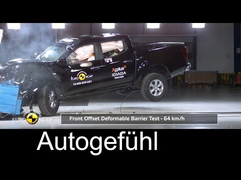 New gen Nissan NP300 Navara Pickup crash test - Autogefühl