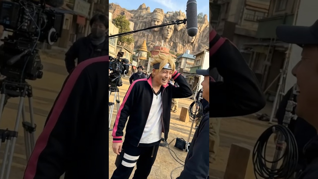 BORUTO 映画の撮影現場🎬 BORUTO Live Action Behind The Scenes