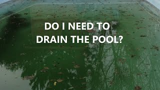 Should I Drain My Pool And Start Over?