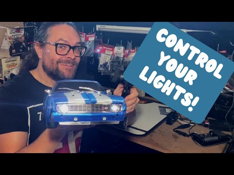 How to control your RC Car LED Lights! Cheap and quick!