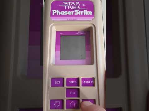Milton Bradley (MB) Microvision Handheld: Star Trek Phaser Strike