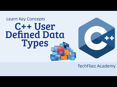 C++ User-defined Data Types in Hindi | struct, union in C++ | User-defined Data Types in C++