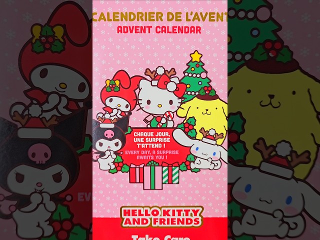 Vídeo relacionado con Hello Kitty Sanrio Calendario Adviento 2025 con 24 Pares Calcetines Niña Adolescentes y Mujer, 33-40, Kuromi Cinnamoroll, Regalos de Anime