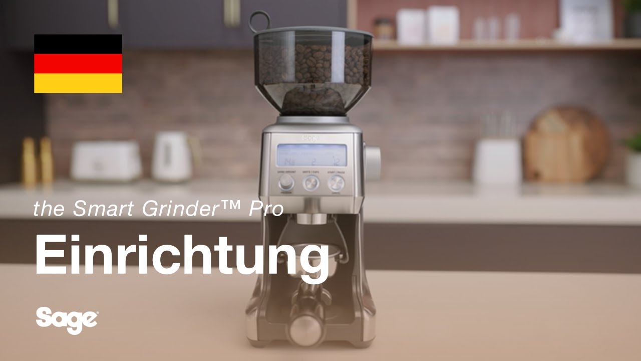 Tutorial für Breville-Kaffee - Auspacken und Einrichten der Smart Grinder™ Pro