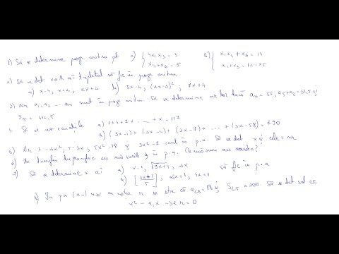 Progrestii Aritmetice - Exercitii Rezolvate II