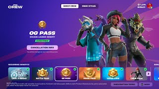 OG SEASON 6 BATTLE PASS (Early Reveal)