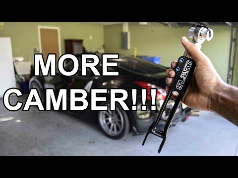 How to Install 370z SPL Billet Rear Camber Arms
