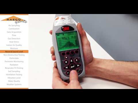 How to Use a TSI Quest SoundPro for Octave Band Noise Measurement