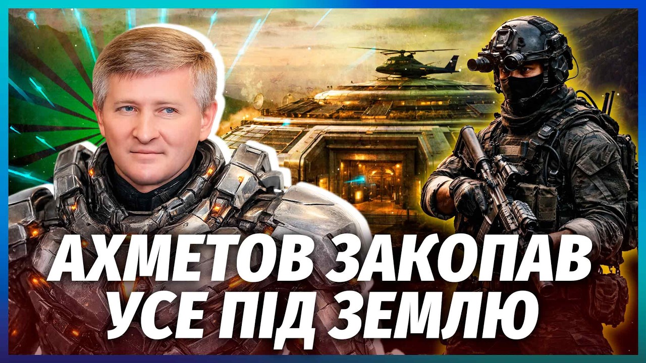 💥У Ріната Ахметова знайшли ТАЄМНУ базу. Усе під ЗЕМЛЕЮ. Людей ОБШИЛИ БРОНЕЮ