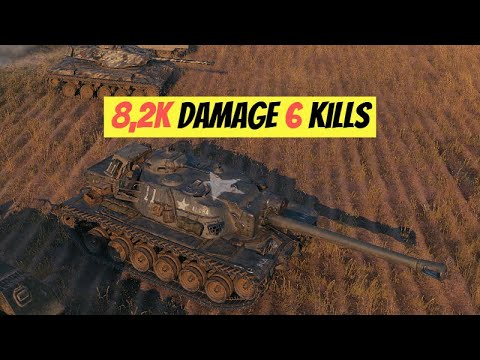 T110E4 8,2K Damage 6 Kills World of Tanks