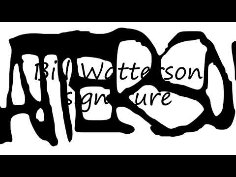 How to pronounce Bill Watterson signature in English?