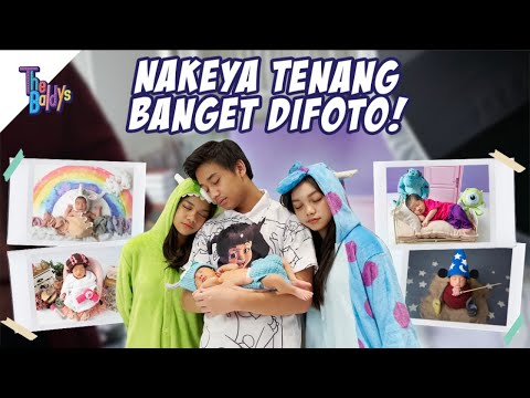 Gemas!! Nakeya Jadi Model Foto❤️ - Newborn Photoshoot | The Baldys