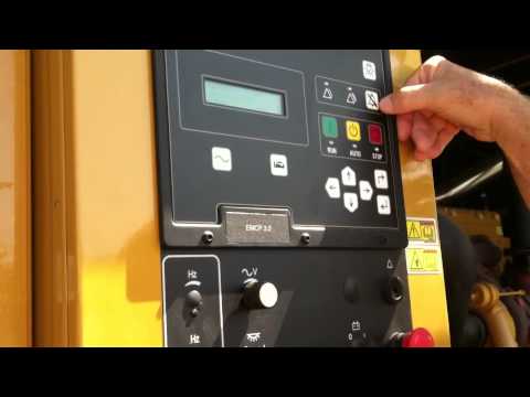 Caterpillar generator maintenance tutorial video 2