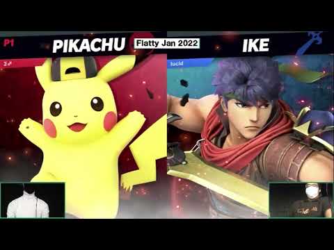 Scubbss (Ike, Lucina) vs. NadiA (Pikachu, Wolf) - Grand Finals - Flatty Jan 2022