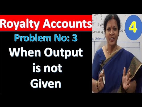 1 Royalty Accounts Introduction from Financial Accounting