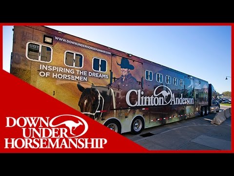 Clinton Anderson: Big Blue Off To Du Quoin, IL Walkabout Tour - Downunder Horsemanship