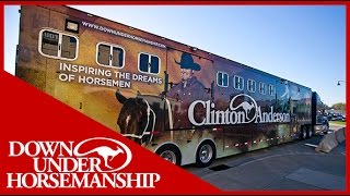 Clinton Anderson: Big Blue Off To Du Quoin, IL Walkabout Tour - Downunder Horsemanship