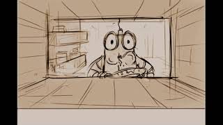Robot and Monster - Rare storyboard segment
