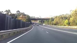 preview picture of video 'Alfords Point Road - Dashcam'