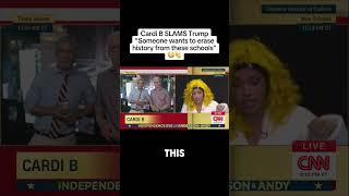 Cardi B SLAMS Trump #cardib #trump #democrat 
