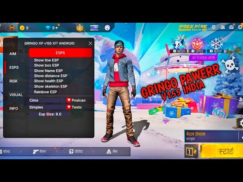 MOD MENU GRINGO XP V155 AIMKILL | FREE FIRE ANTBAN PANEL | GRINGO XP REGISTER KAISE KARE