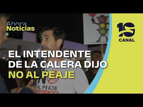 El intendente de La Calera reclamó reabrir la mesa de diálogo con la Provincia por el peaje