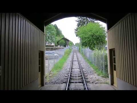 Standseilbahn 1305.01 Cossonay Bergfahrt 2019 - Funiculaire
