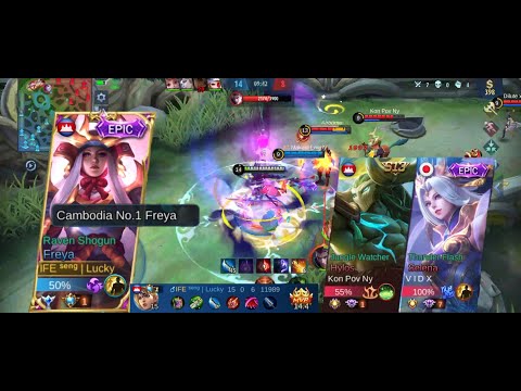 Insane DAMAGE!!!!!!! Supreme .No 1 Best Builds 2020 Freya Mobile Legends Bang Bang
