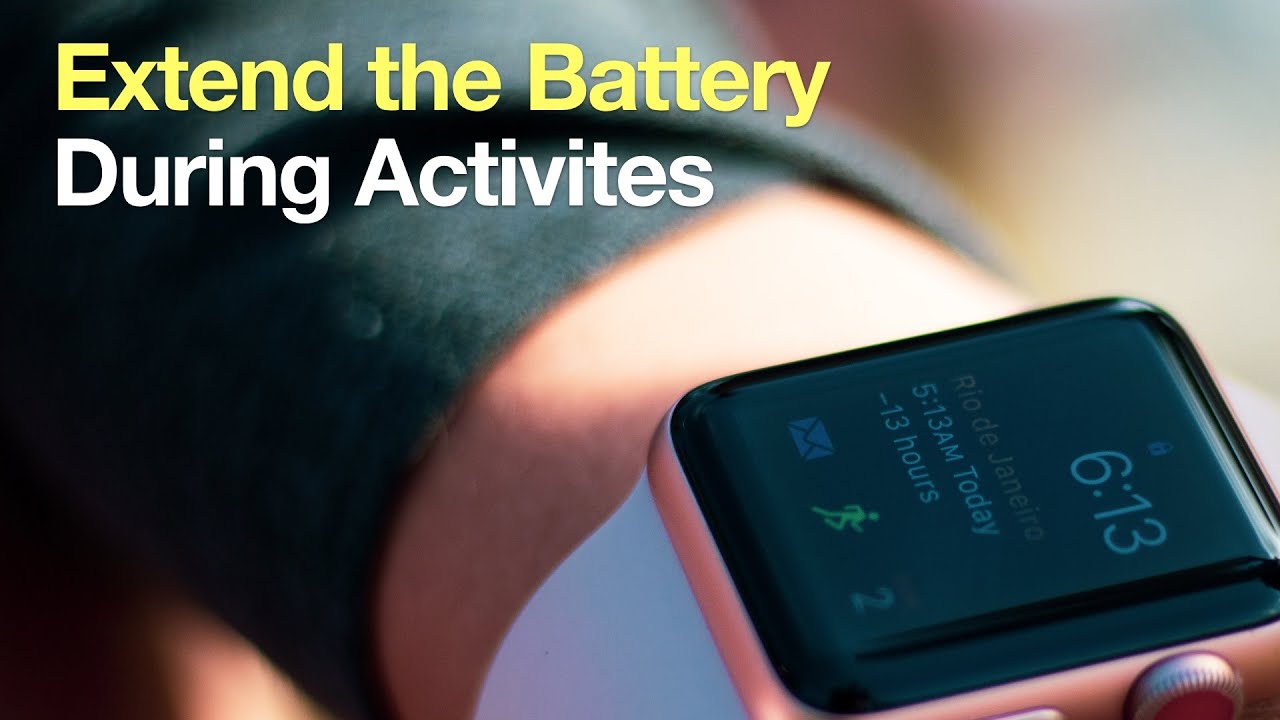 How to Extend Apple Watch Battery During Activity to 25 Hours!