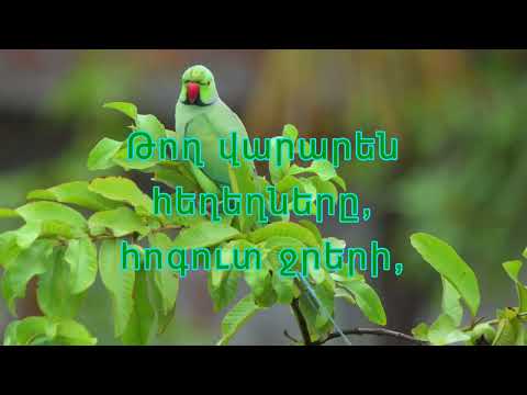 Թող թափվեն մեզ վրա անձրևներ - Tox tapven mez vra andzrevner / Մենք սպասում ենք / Menq spasum enq