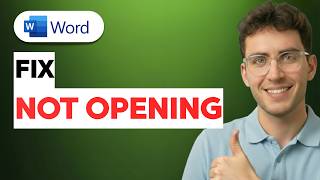 How to Fix Microsoft Word not Opening [2026 Full Guide]