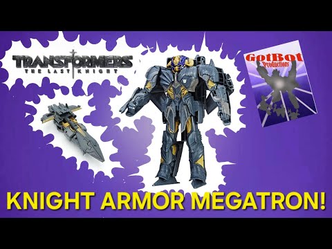Transformers The Last Knight Knight Armor Turbo Changer Megatron - GotBot True Review NUMBER 1261