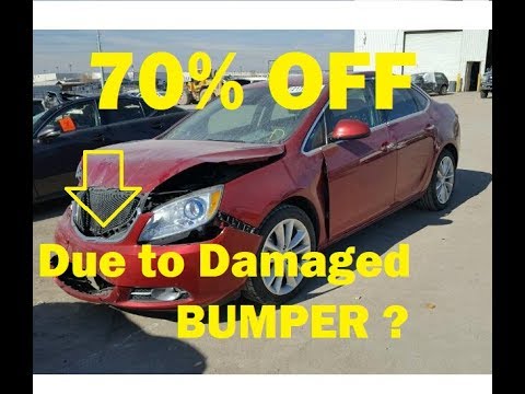 Rebuilding 2014 Buick Verano Convenience with ONLY 30K miles Part 1