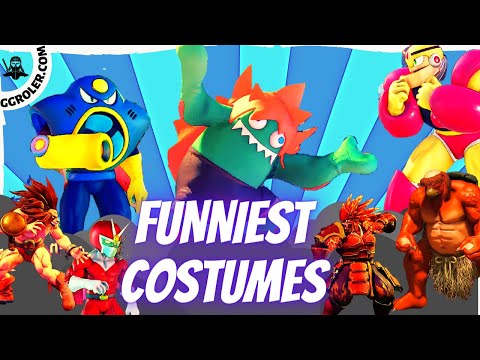 Street Fighter V ➤  All Funniest Costumes