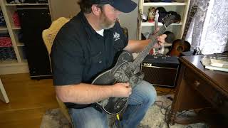 Video thumbnail for The Lucky Dog Evangelist - Handcrafted Guitars from the Foothills of Eastern TN by Lucky Dog Custom Guitars