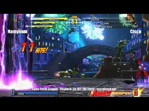 EFL Payback 3D - Marvel vs Capcom 3 Brackets -  Namynam vs Cisco