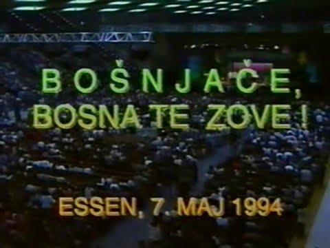 [EX-YU VHS] Bošnjače, Bosna te zove - Humanitarni koncert (1994) Essen