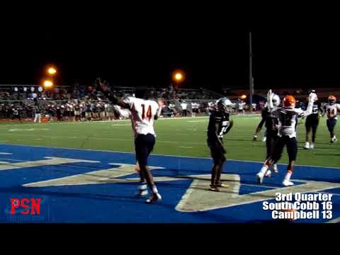 Campbell Spartans Pick Up 28-22 Win Over South Cobb In Home Opener