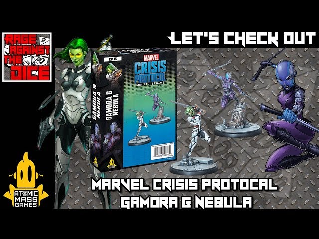 Vídeo relacionado con Atomic Mass Games Crisis Protocol Gamora and Nebula EN