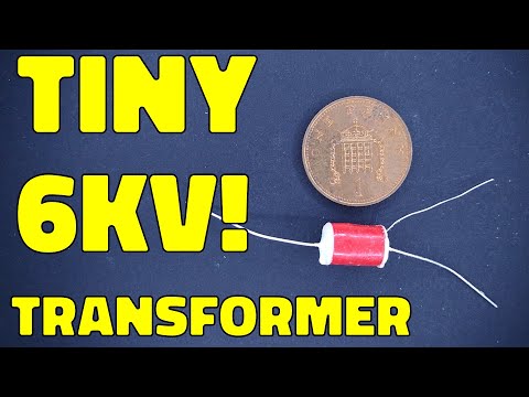 Unwinding a tiny 6kV xenon trigger transformer