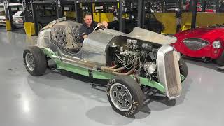1941 Ford Boattail Roadster Custom Cold Start