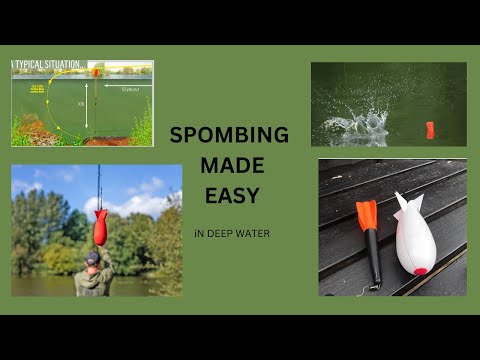 Spombing over fishing rods in deep water (MADE EASY)