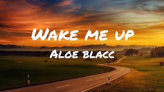 Aloe blacc - Wake me up (lyrics)