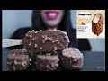 ASMR Häagen Dazs Vanilla Almond Ice Cream Bars CRUNCHY EATING SOUNDS NO TALKING