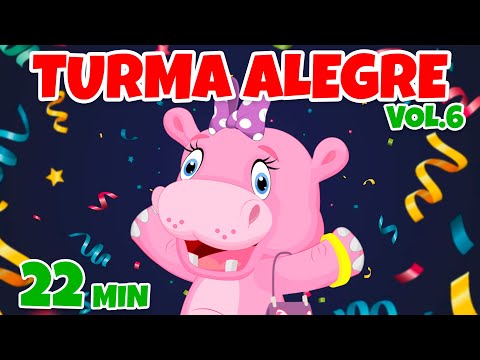 Turma Alegre Vol. 6 - Giramille 22 min | Desenho Animado Musical