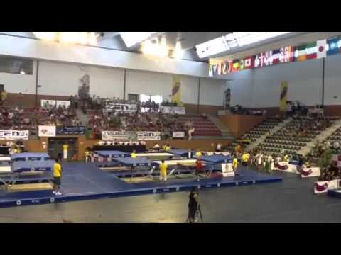 Rosie MacLennan Loulé world cup final 2013